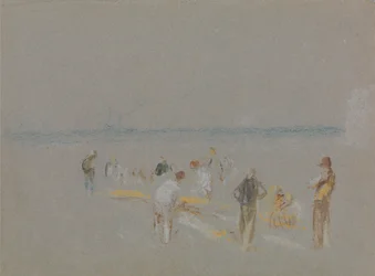 Cricket op de Goodwin Sands